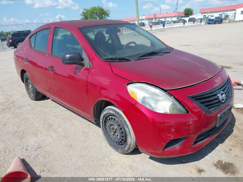 2014 NISSAN VERSA 1.6 S+