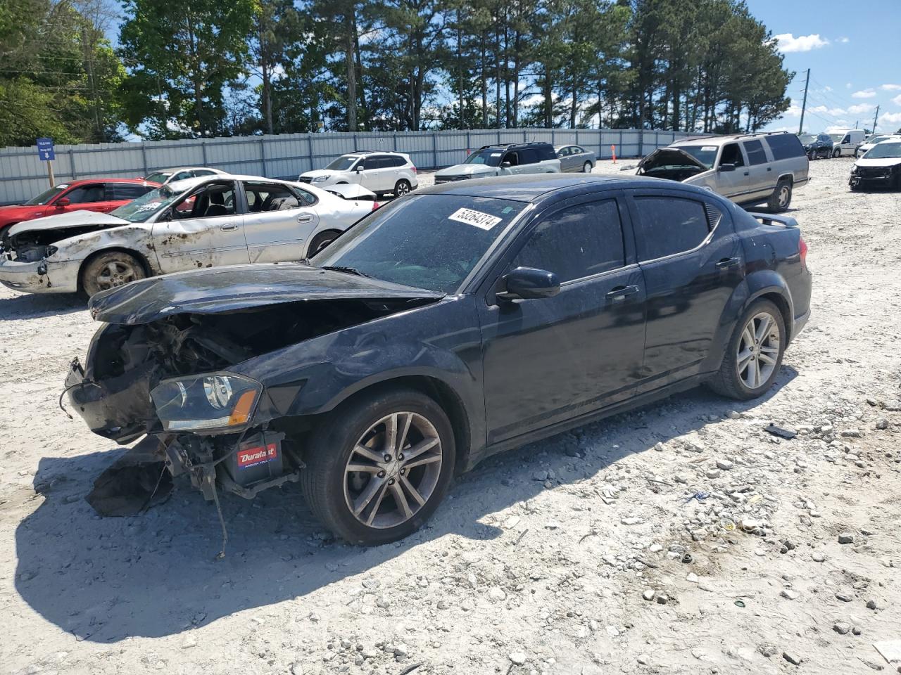 2012 DODGE AVENGER SXT