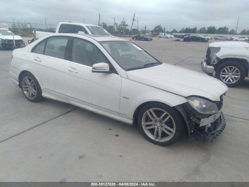 2012 MERCEDES-BENZ C 250 LUXURY/SPORT