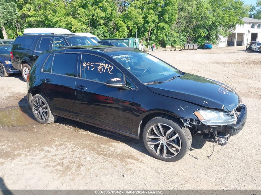 2016 VOLKSWAGEN GOLF TSI SE 4-DOOR