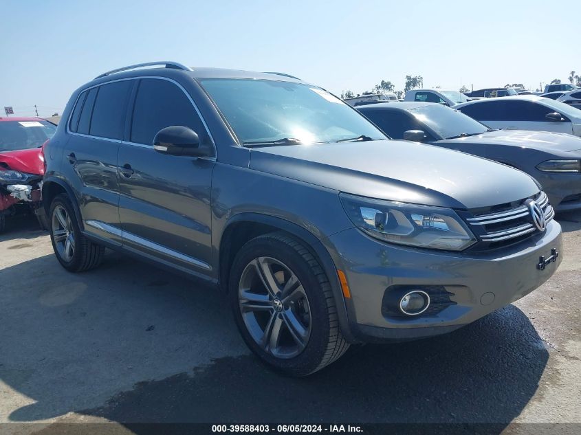 2017 VOLKSWAGEN TIGUAN 2.0T SPORT