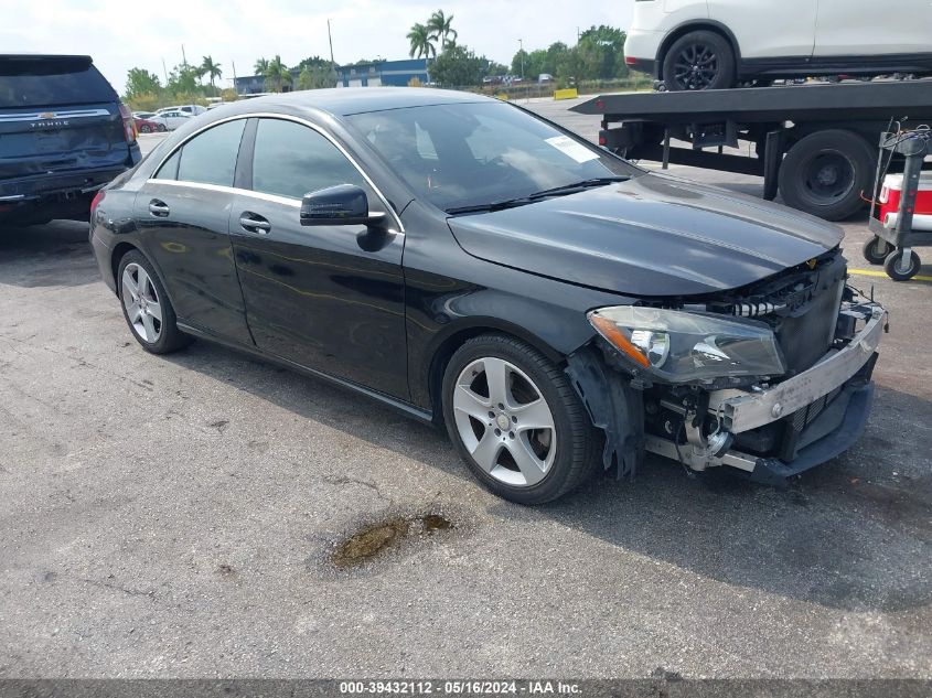 2015 MERCEDES-BENZ CLA 250 4MATIC