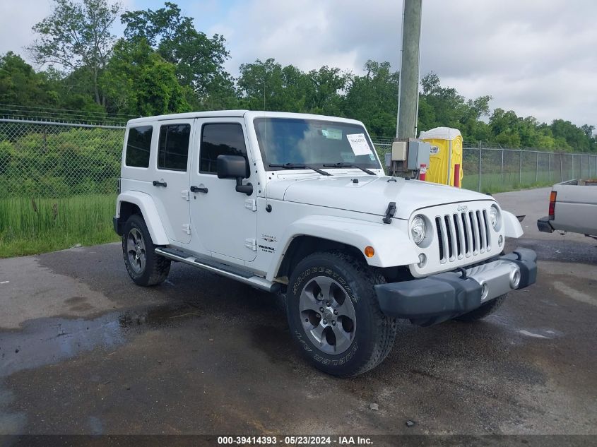 2017 JEEP WRANGLER UNLIMITED SAHARA 4X4