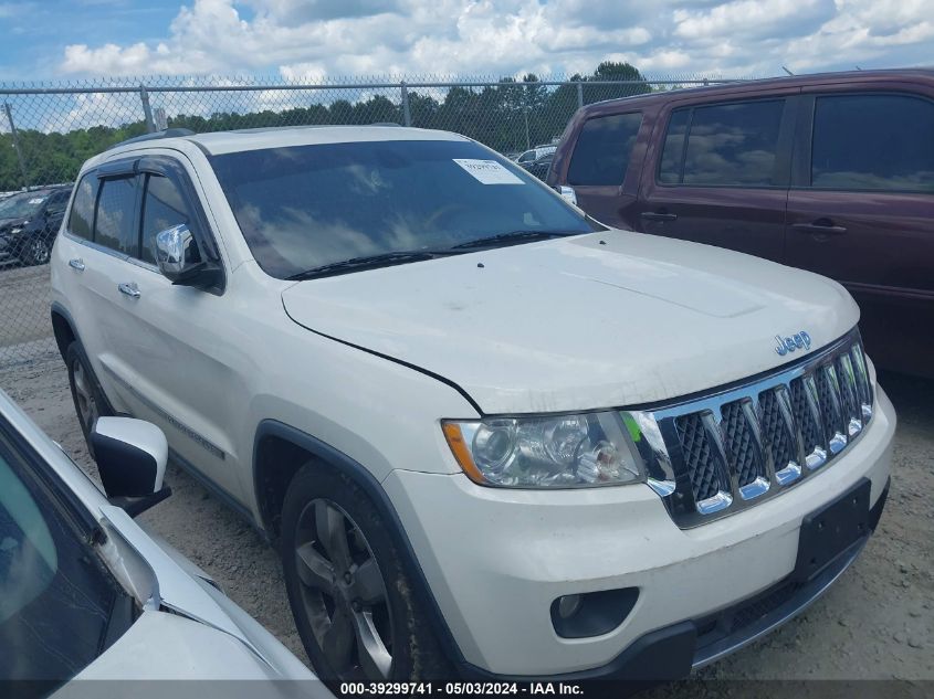 2012 JEEP GRAND CHEROKEE OVERLAND