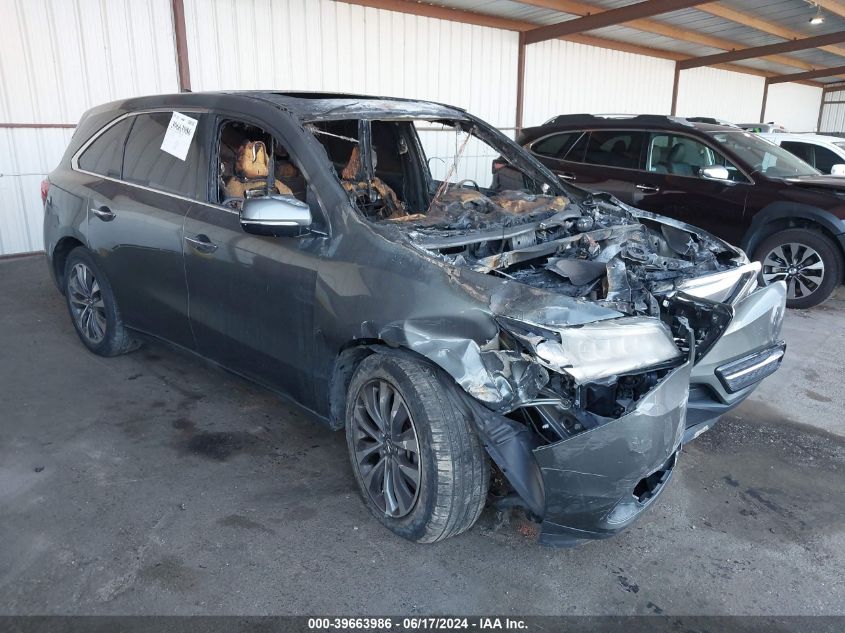 2014 ACURA MDX TECHNOLOGY PACKAGE