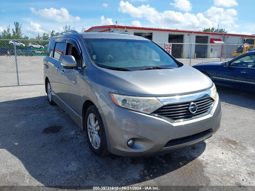 2012 NISSAN QUEST SL