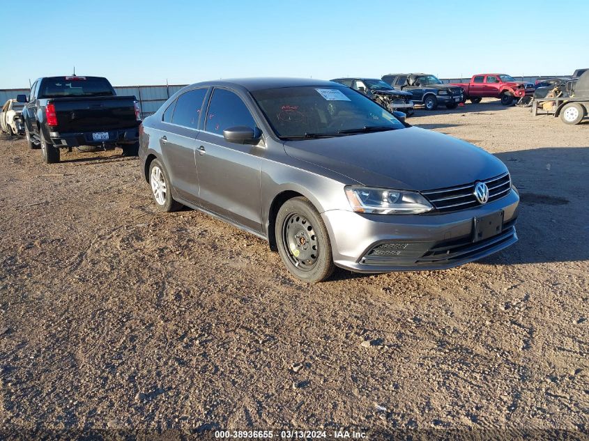 2017 VOLKSWAGEN JETTA 1.4T S