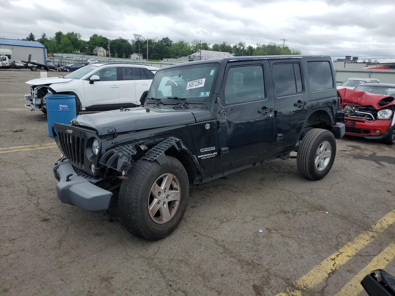 2015 JEEP WRANGLER UNLIMITED SPORT