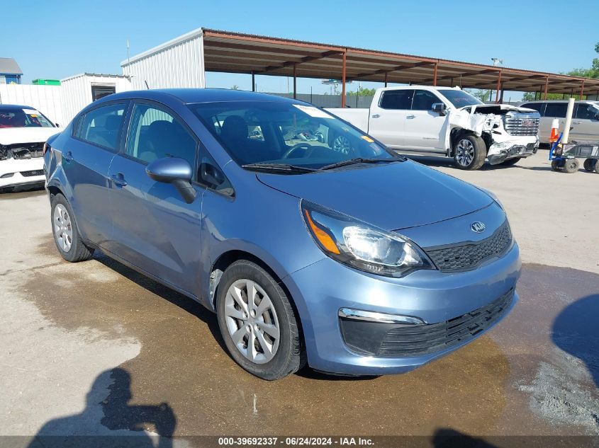 2016 KIA RIO LX