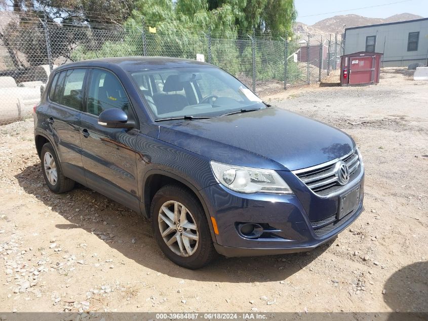 2011 VOLKSWAGEN TIGUAN S