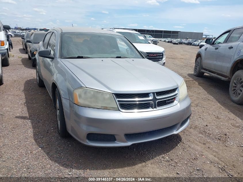 2013 DODGE AVENGER SE