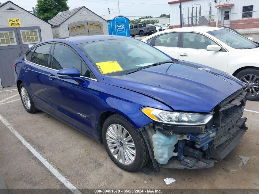 2016 FORD FUSION HYBRID SE