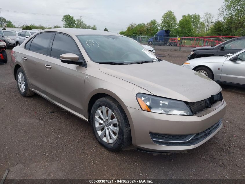 2015 VOLKSWAGEN PASSAT 1.8T WOLFSBURG EDITION