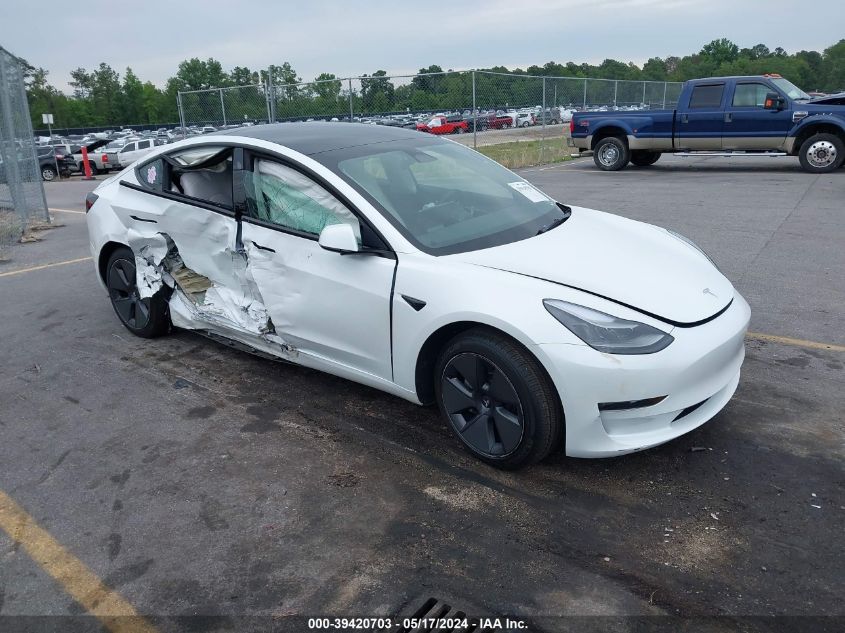 2022 TESLA MODEL 3 LONG RANGE DUAL MOTOR ALL-WHEEL DRIVE