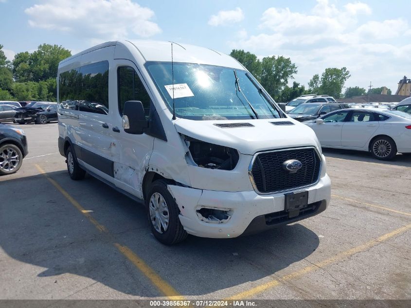 2021 FORD TRANSIT-350 PASSENGER VAN XLT