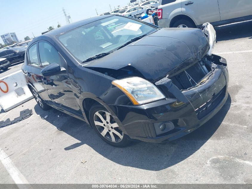 2012 NISSAN SENTRA 2.0 SR