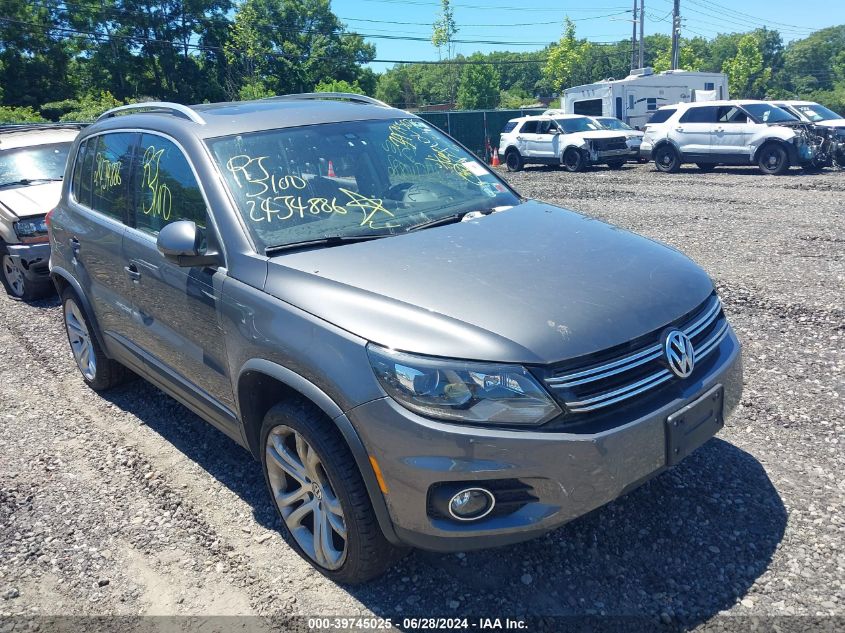 2016 VOLKSWAGEN TIGUAN SEL