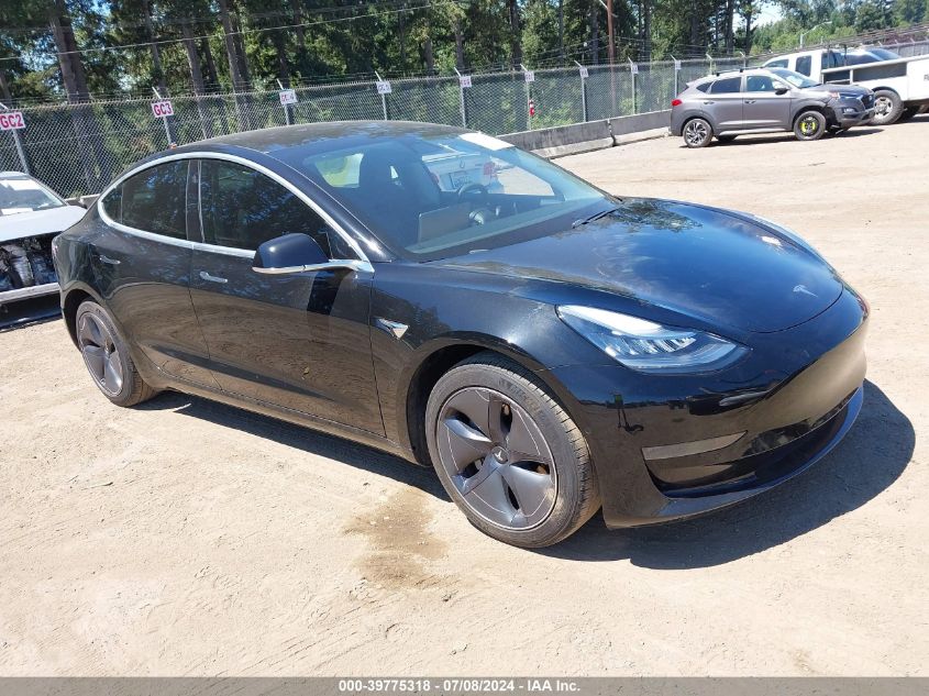 2020 TESLA MODEL 3 STANDARD RANGE PLUS REAR-WHEEL DRIVE/STANDARD RANGE REAR-WHEEL DRIVE