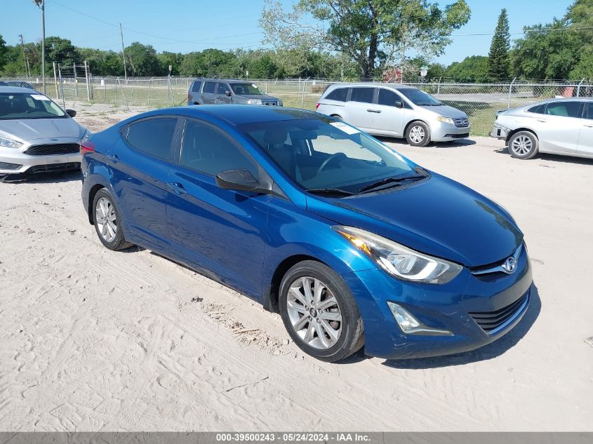 2015 HYUNDAI ELANTRA SE