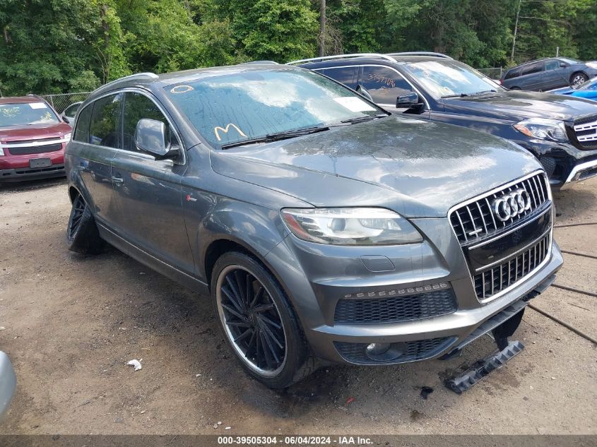 2011 AUDI Q7 3.0T S LINE PRESTIGE