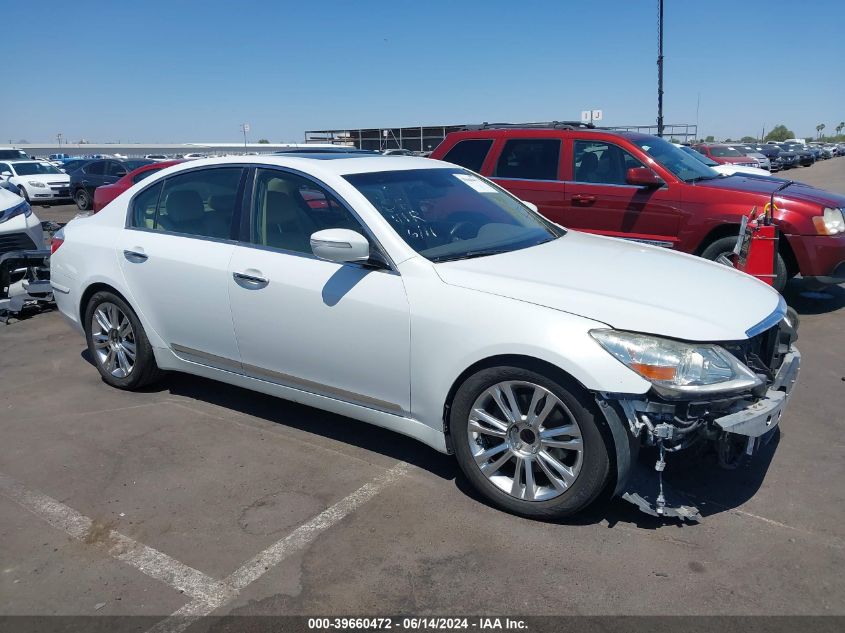 2011 HYUNDAI GENESIS 4.6