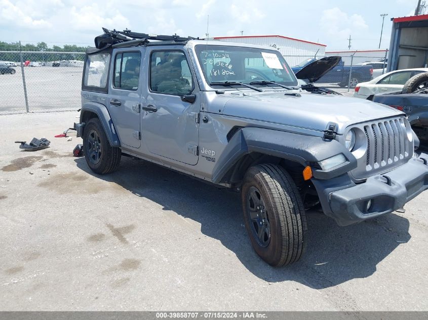 2020 JEEP WRANGLER UNLIMITED SPORT 4X4