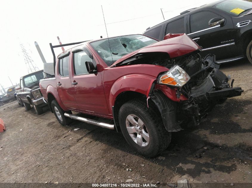 2012 NISSAN FRONTIER SV