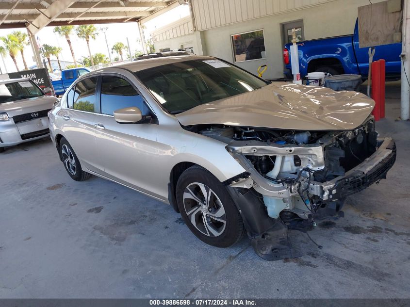 2017 HONDA ACCORD LX