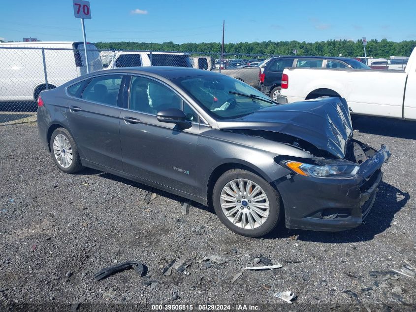 2016 FORD FUSION HYBRID SE