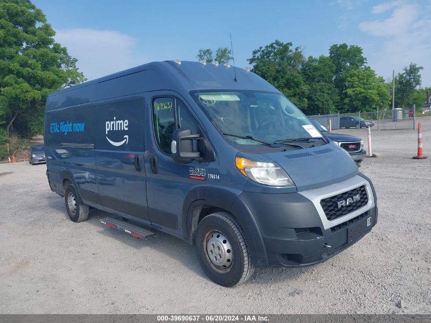 2019 RAM PROMASTER 3500 CARGO VAN HIGH ROOF 159 WB EXT