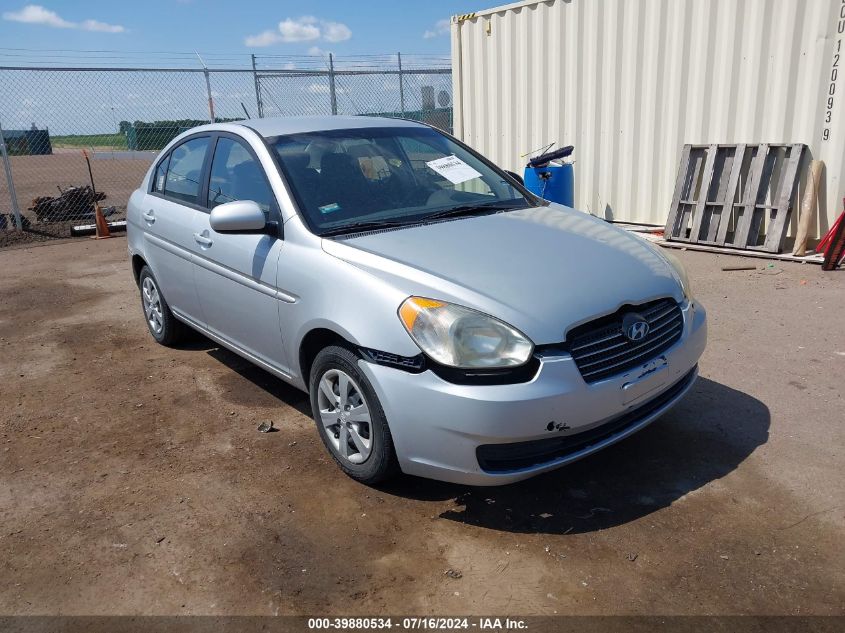 2010 HYUNDAI ACCENT GLS