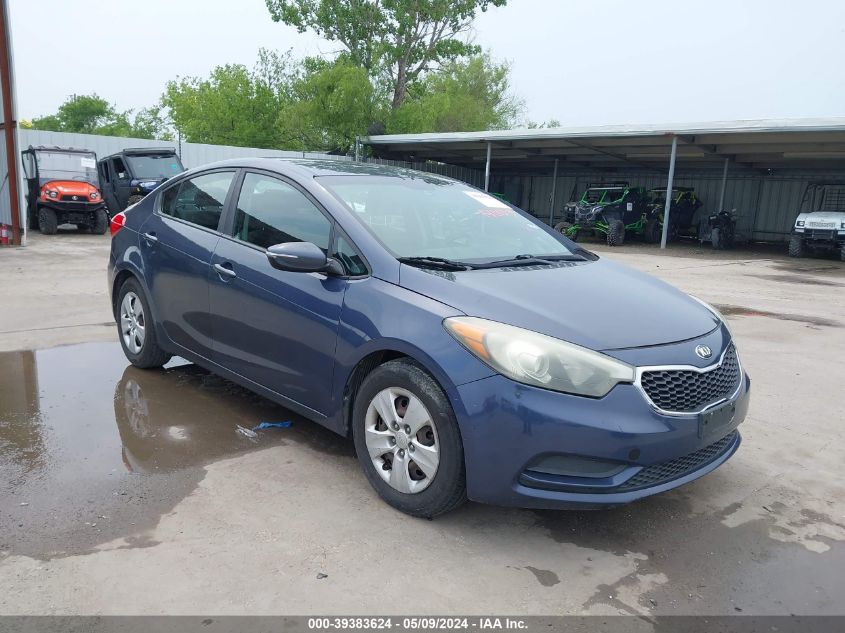 2016 KIA FORTE LX