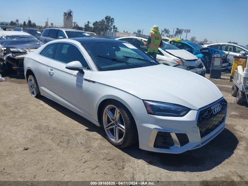 2021 AUDI A5 PREMIUM 45 TFSI QUATTRO S TRONIC