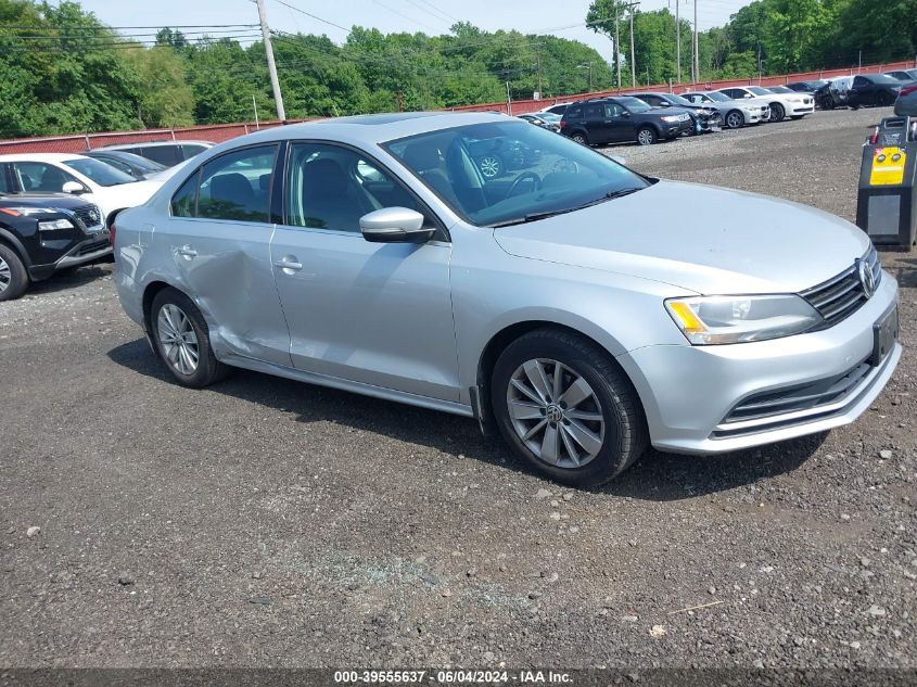 2015 VOLKSWAGEN JETTA 1.8T SE