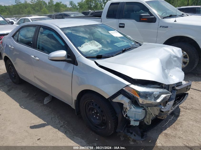 2016 TOYOTA COROLLA LE