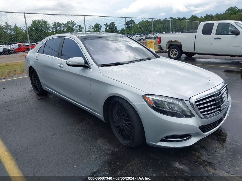 2015 MERCEDES-BENZ S 550