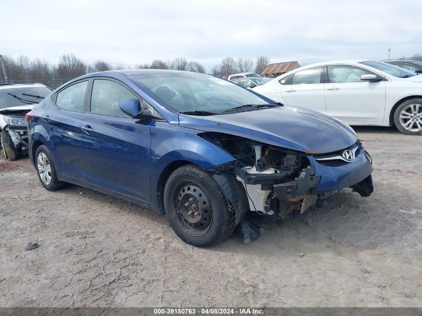 2016 HYUNDAI ELANTRA SE