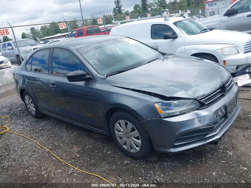 2016 VOLKSWAGEN JETTA 1.4T S