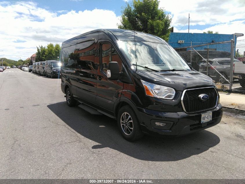 2021 FORD TRANSIT-350 PASSENGER VAN XLT