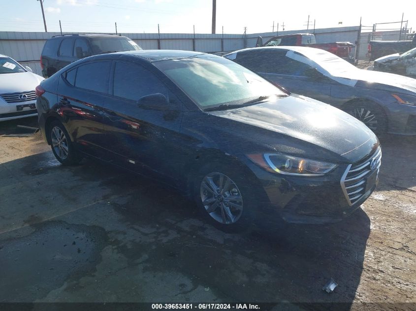 2018 HYUNDAI ELANTRA SEL