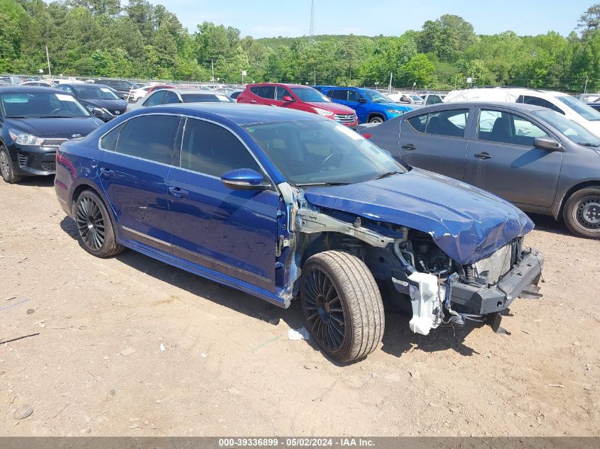 2017 VOLKSWAGEN PASSAT 1.8T R-LINE