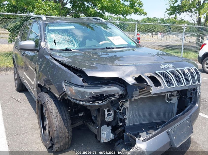 2019 JEEP CHEROKEE LIMITED 4X4