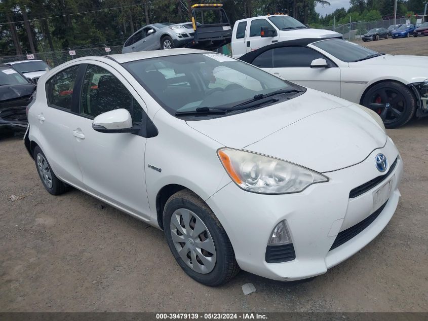 2012 TOYOTA PRIUS C TWO