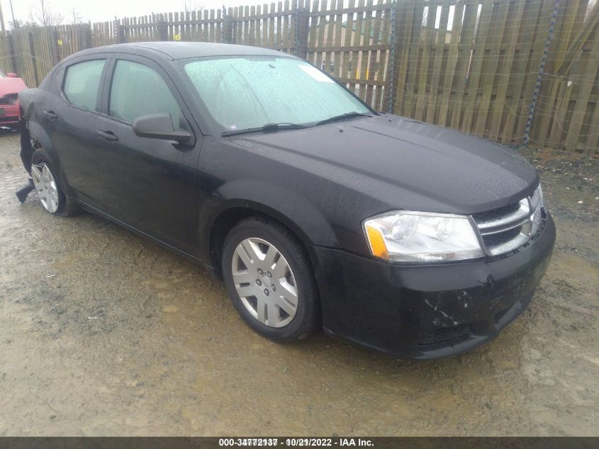 2013 DODGE AVENGER SE