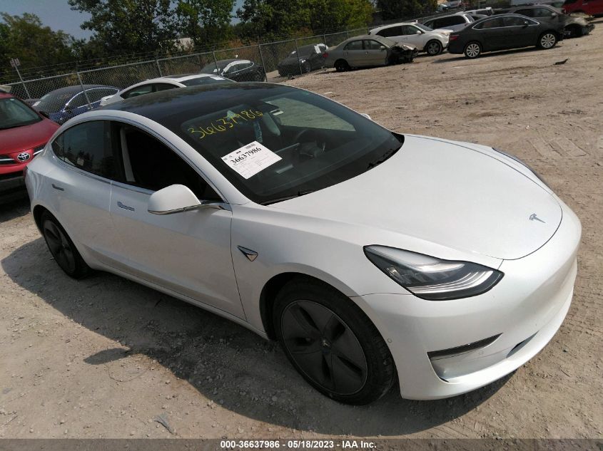 2020 TESLA MODEL 3 STANDARD RANGE PLUS REAR-WHEEL DRIVE/STANDARD RANGE REAR-WHEEL DRIVE