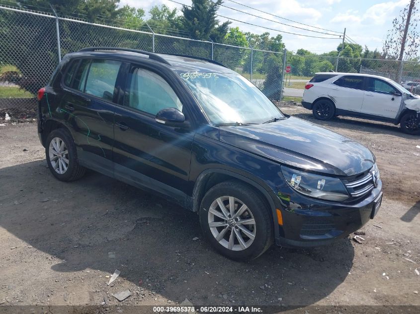 2017 VOLKSWAGEN TIGUAN 2.0T/2.0T S