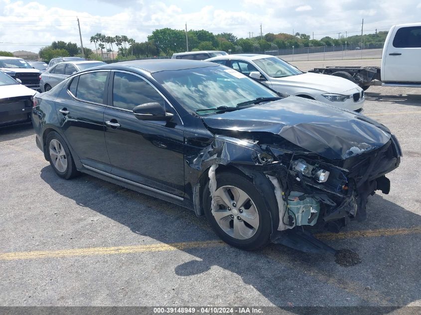 2016 KIA OPTIMA HYBRID