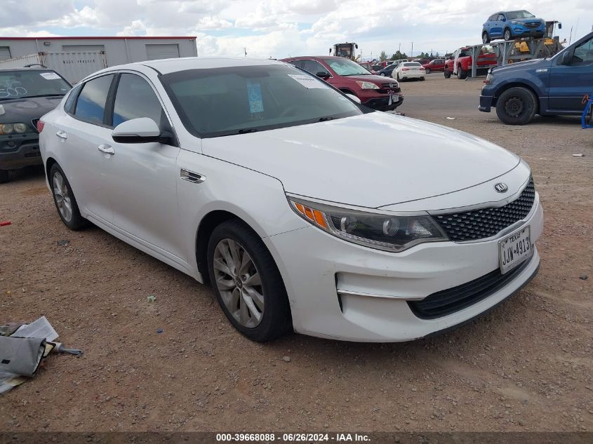 2016 KIA OPTIMA EX