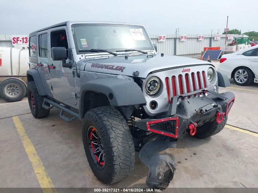 2018 JEEP WRANGLER JK UNLIMITED SPORT S 4X4