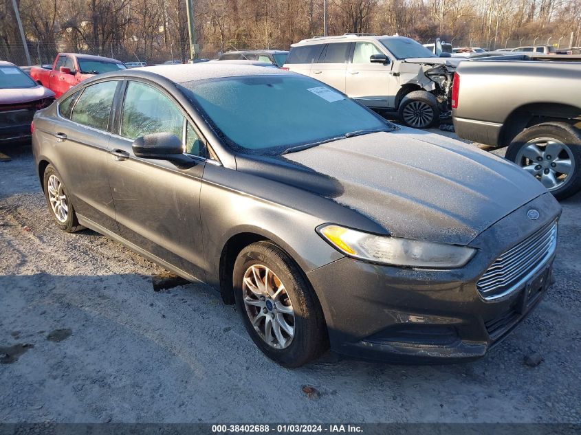 2015 FORD FUSION S